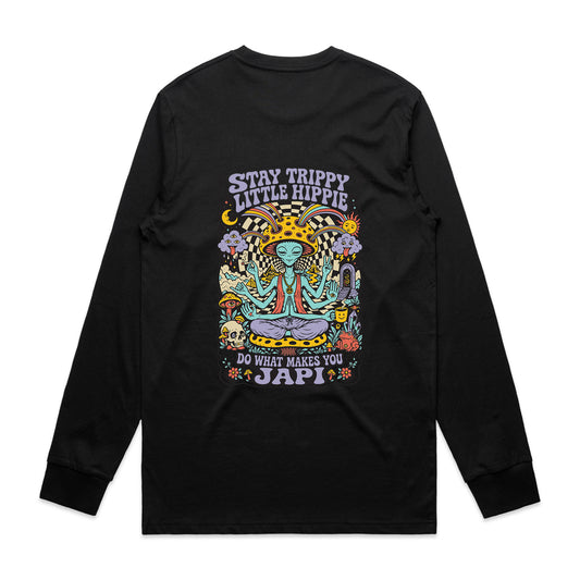 Trippy Hippie Long Sleeve T-Shirt