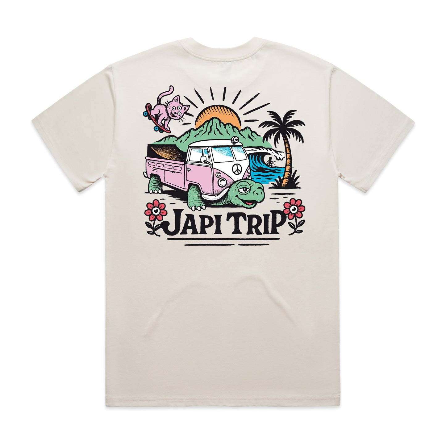 Sunset Cruise Over Size T-Shirt