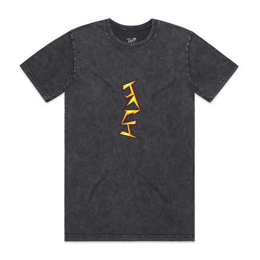 Electric Eel Stone Washed Over Size T-Shirt