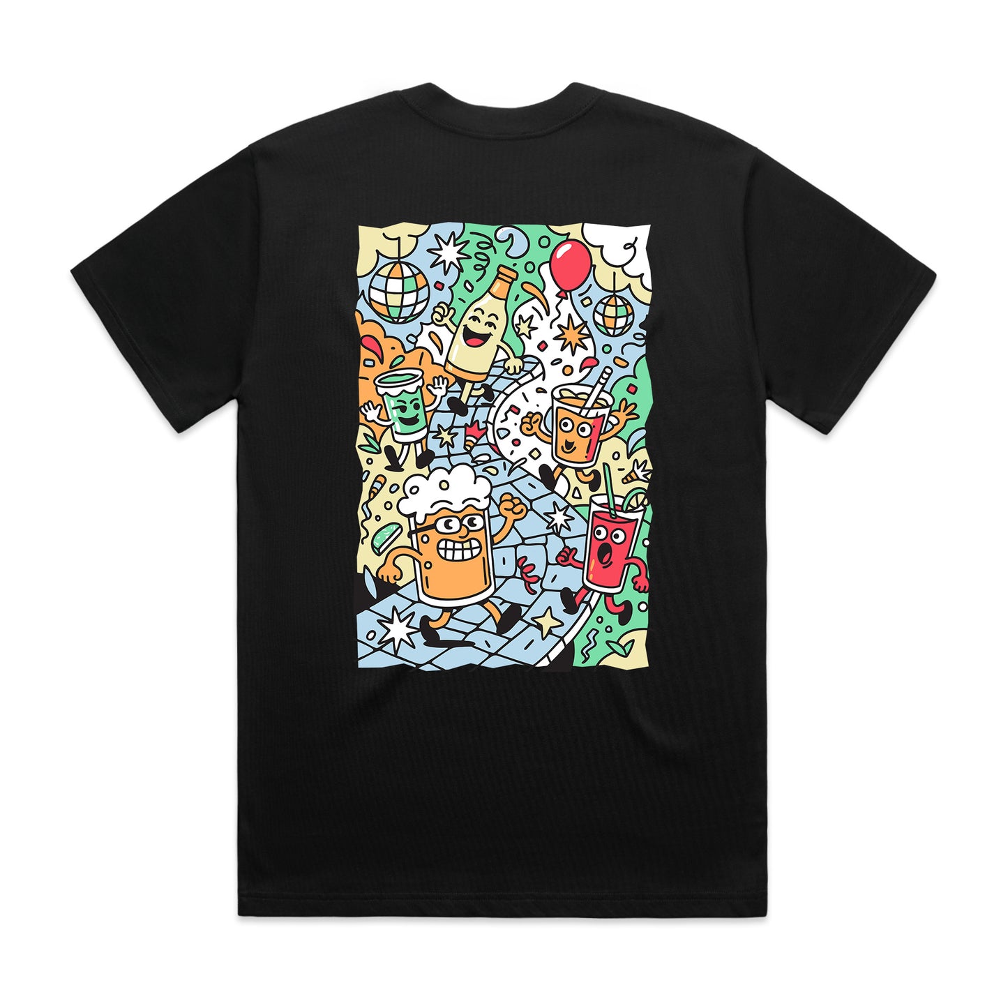 Cobbled Up Over Size T-Shirt