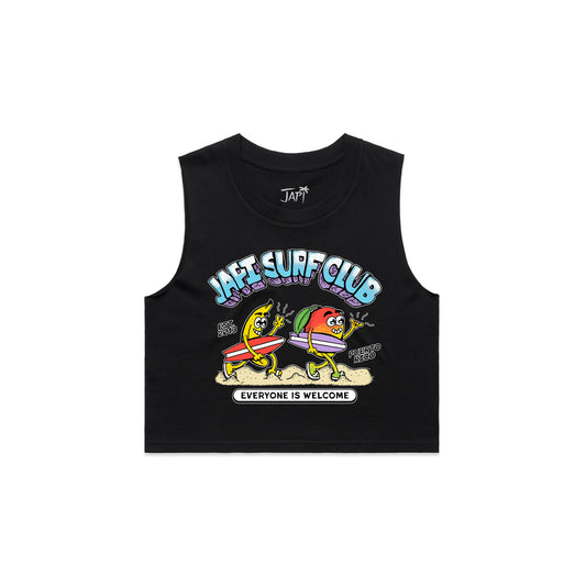 Surf Club Sleeveless Crop Top