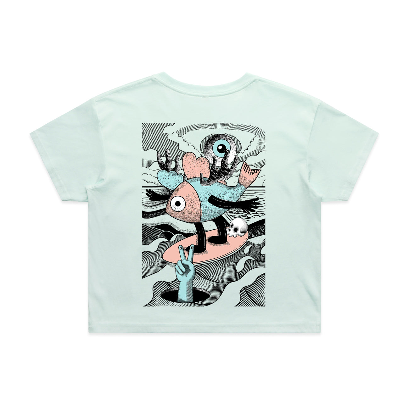 Something Fishy Crop Top