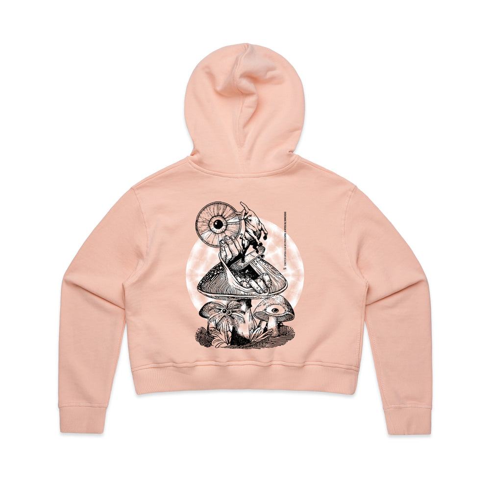 Japibullstairs Crop Hoodie