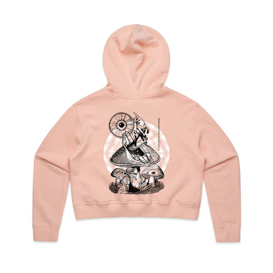 Japibullstairs Crop Hoodie