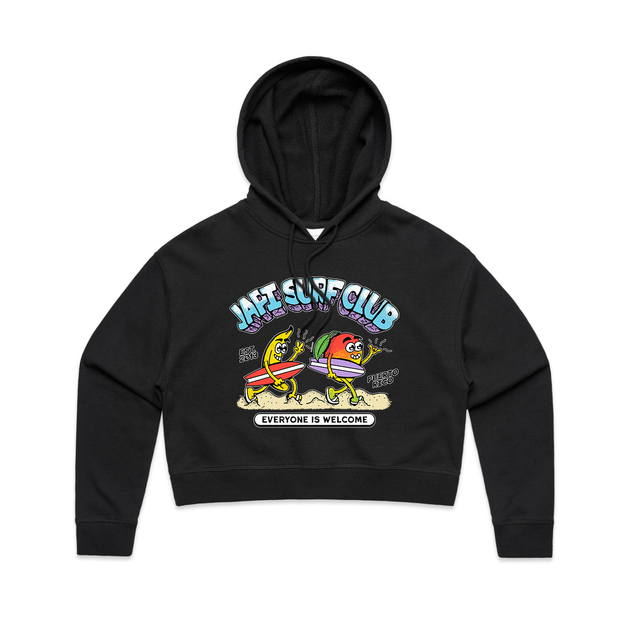 Surf Club Crop Hoodie